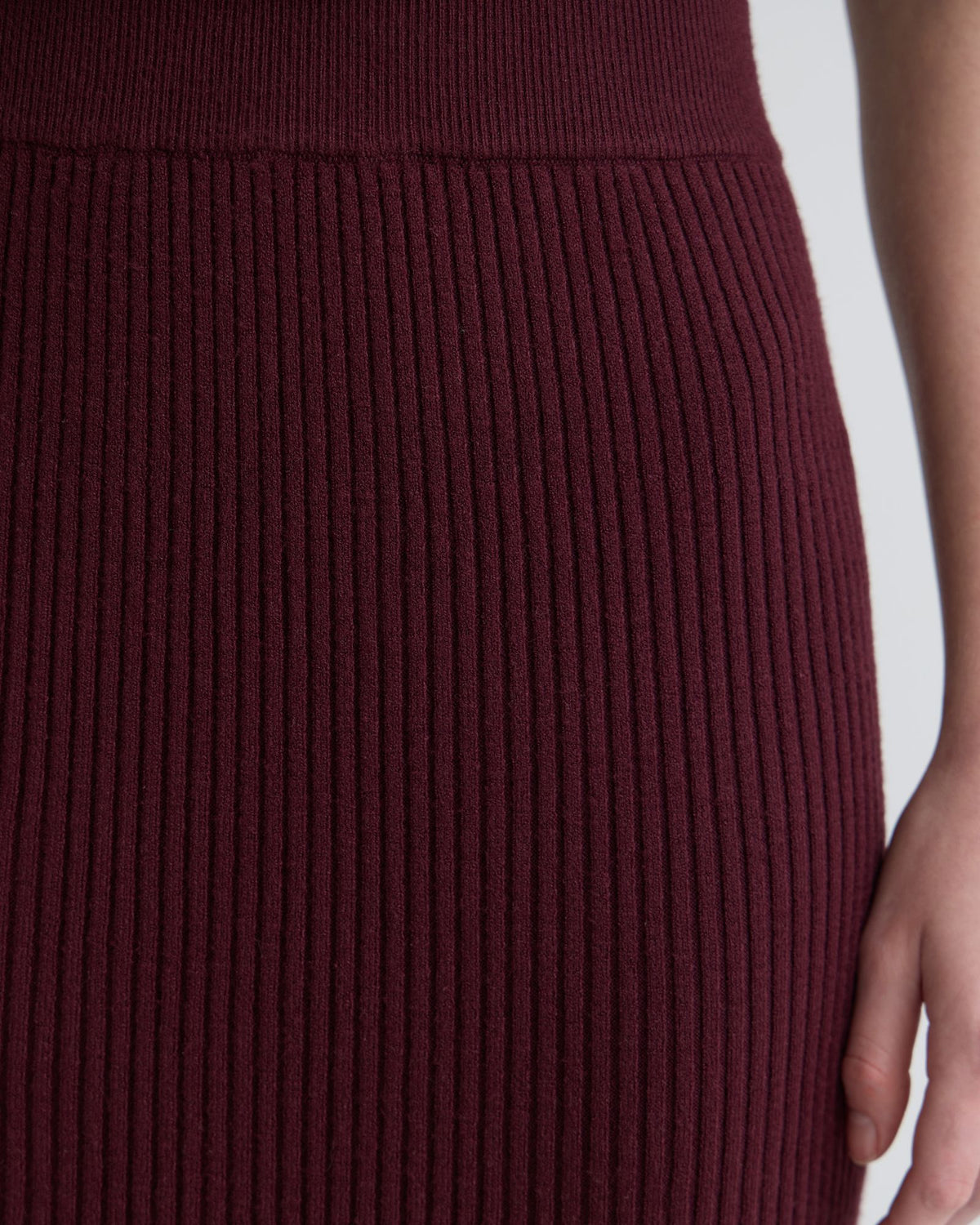 Belle Rib Knitted Skirt WOMENS SKIRTS