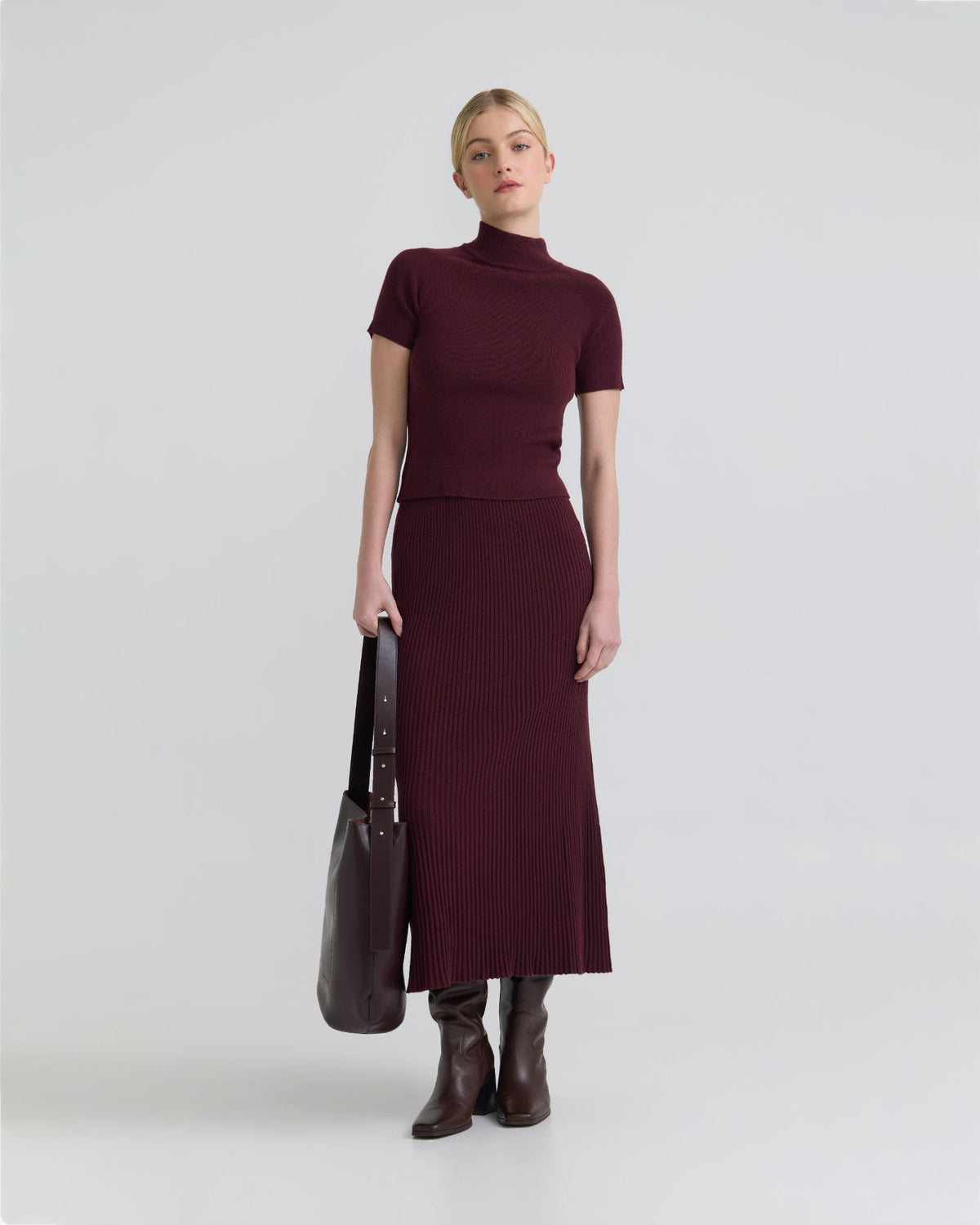 Dawn Knitted Rib Top WOMENS KNITWEAR