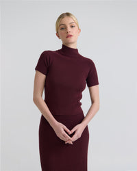 Dawn Knitted Rib Top WOMENS KNITWEAR