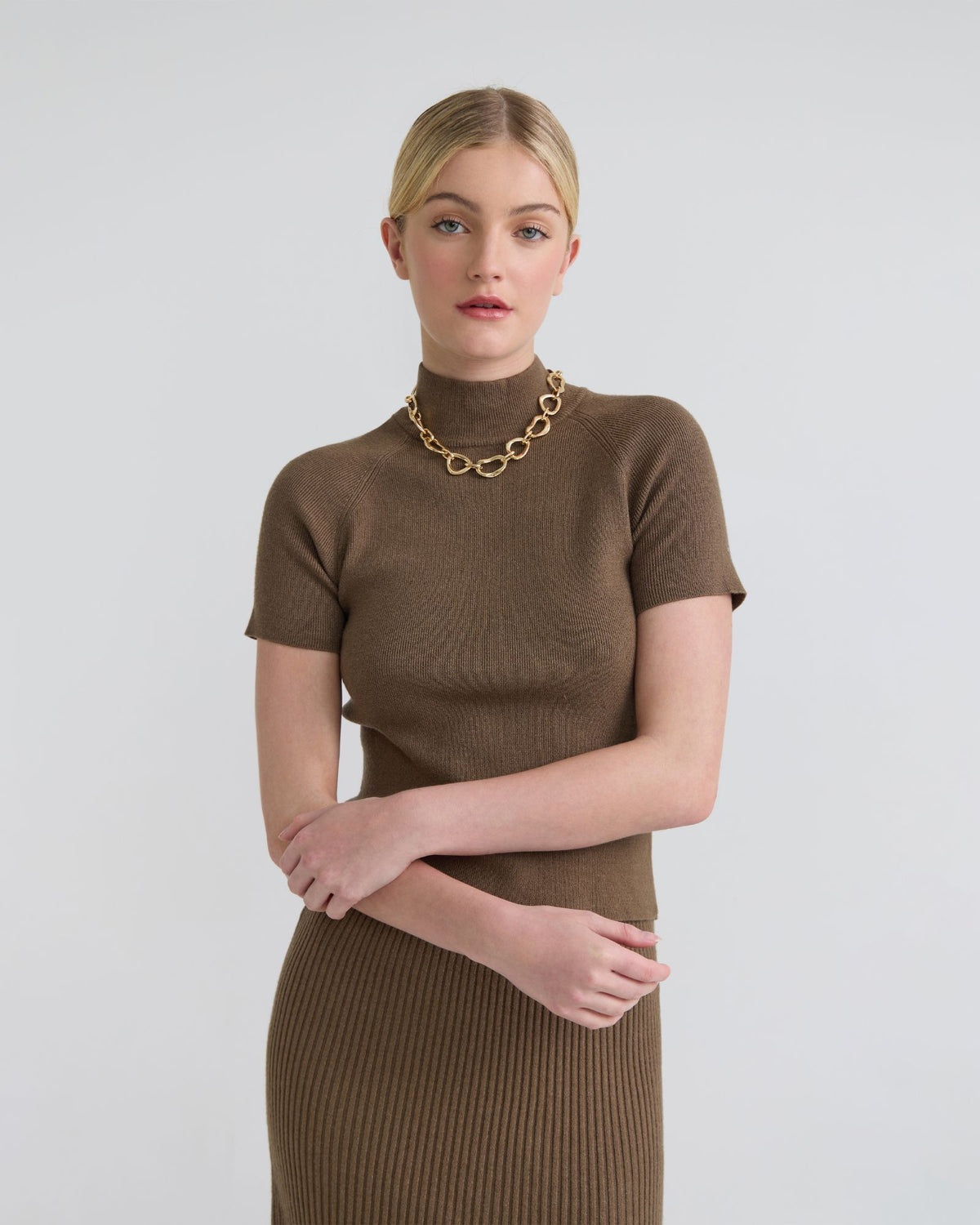 Dawn Knitted Rib Top WOMENS KNITWEAR