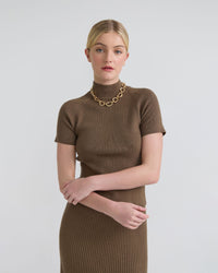 Dawn Knitted Rib Top WOMENS KNITWEAR