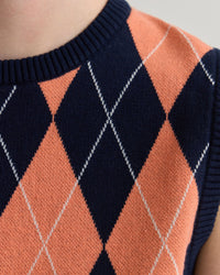 Lanie Argyle Vest WOMENS KNITWEAR