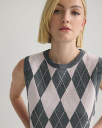 Lanie Argyle Vest WOMENS KNITWEAR