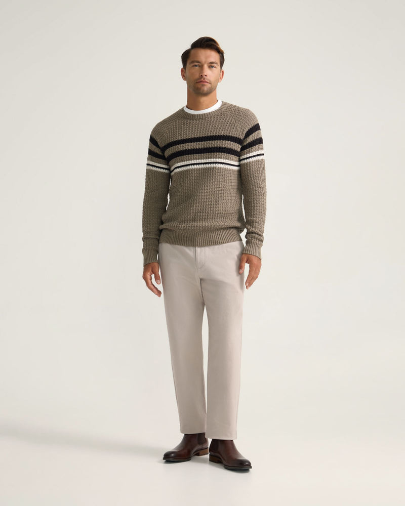 Benji Stripe Knit MENS KNITWEAR