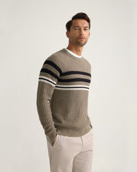 Benji Stripe Knit MENS KNITWEAR