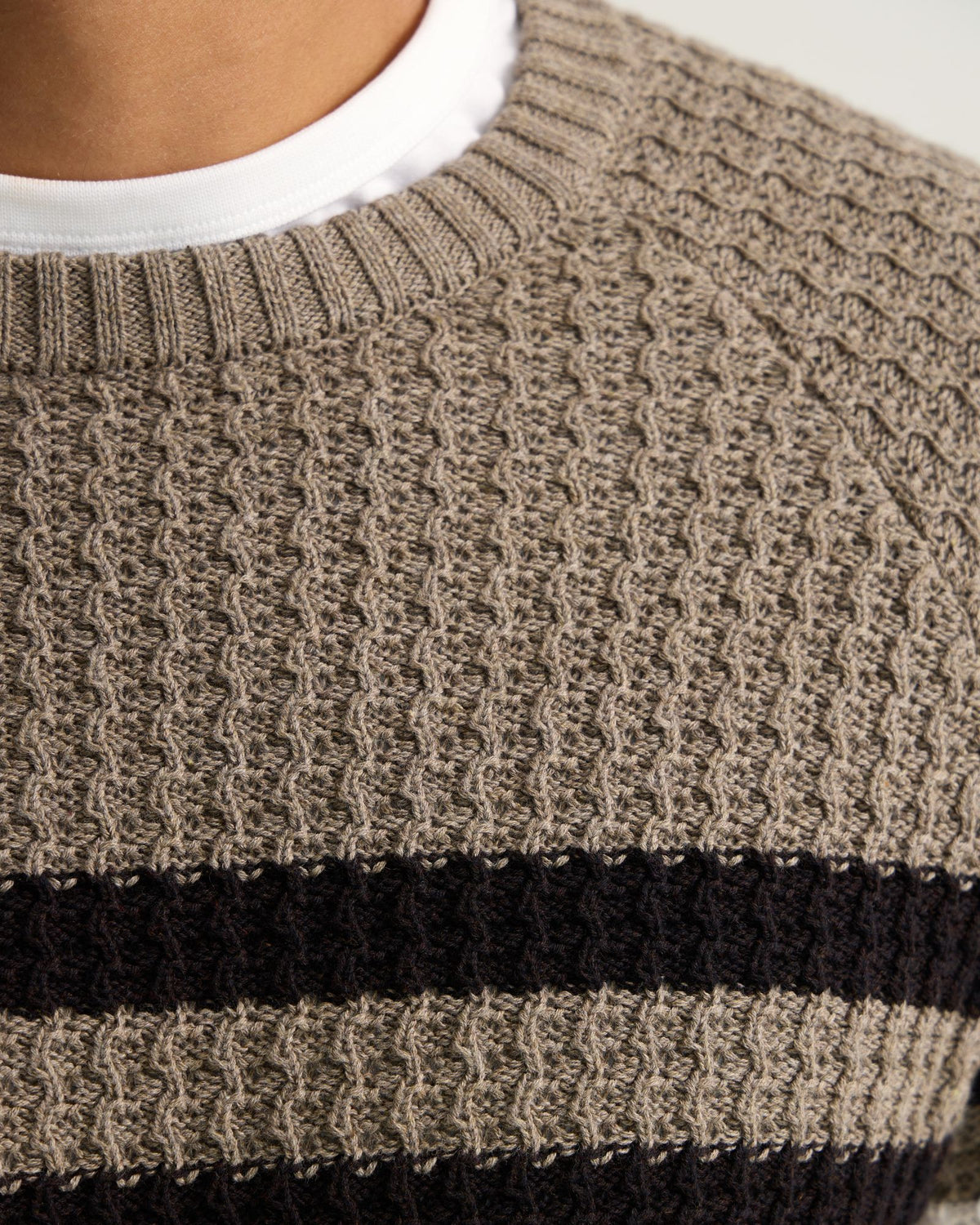 Benji Stripe Knit MENS KNITWEAR