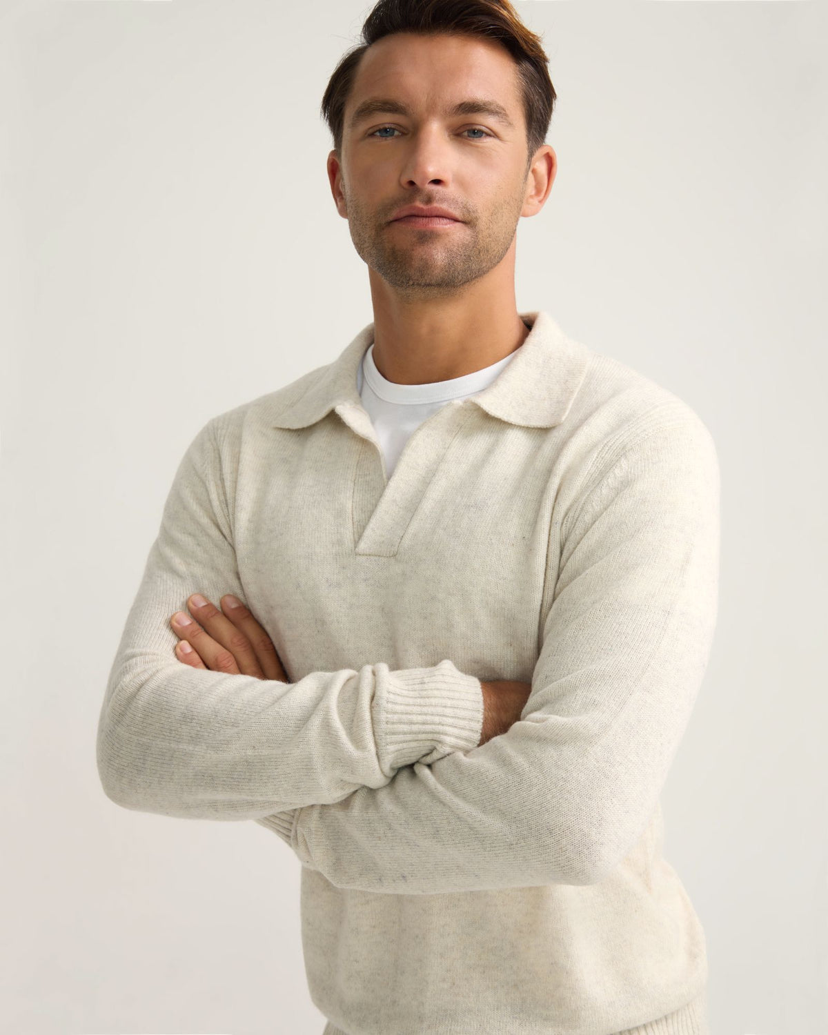 Rocco Polo Collar Wool Knit MENS KNITWEAR