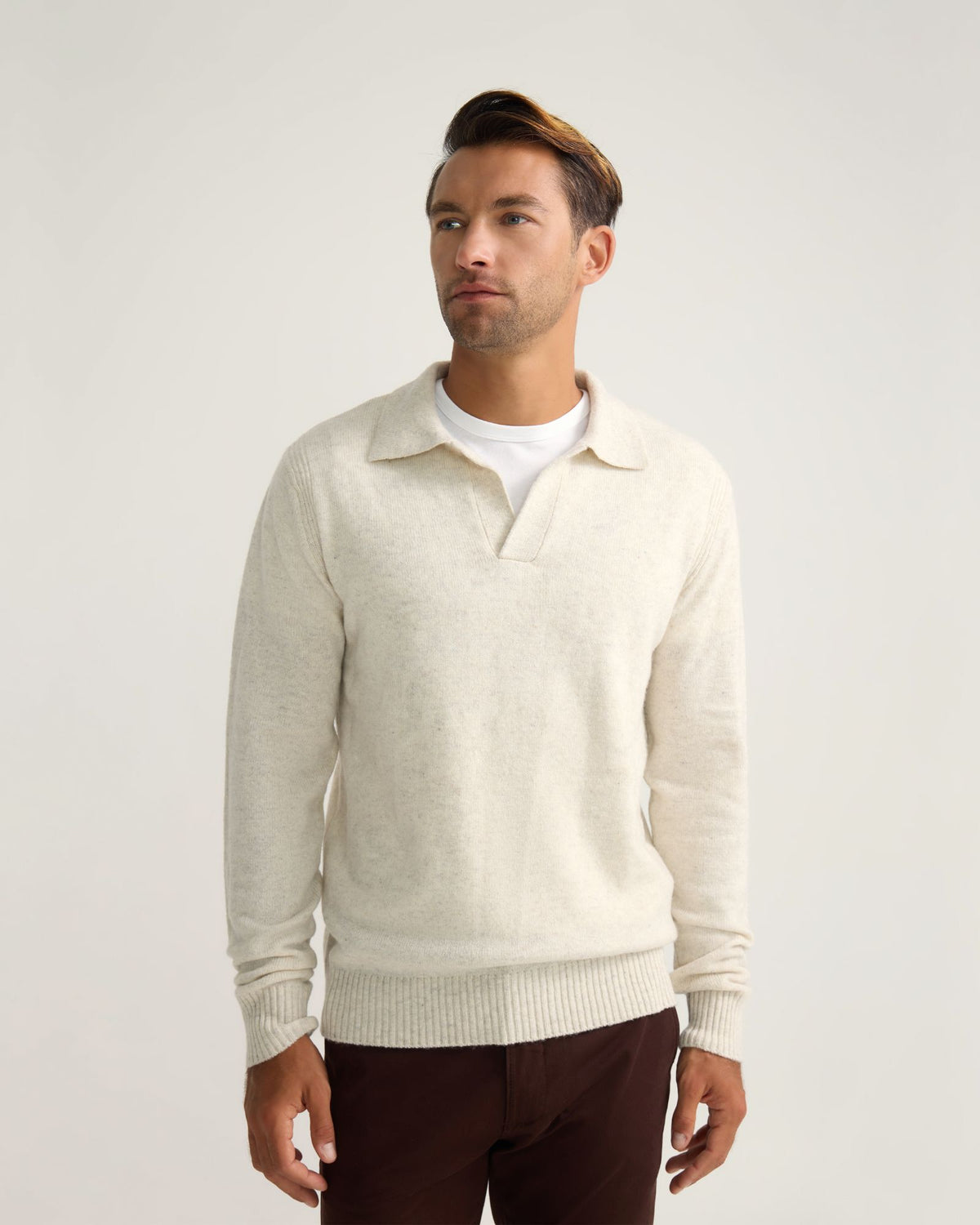 Rocco Polo Collar Wool Knit MENS KNITWEAR