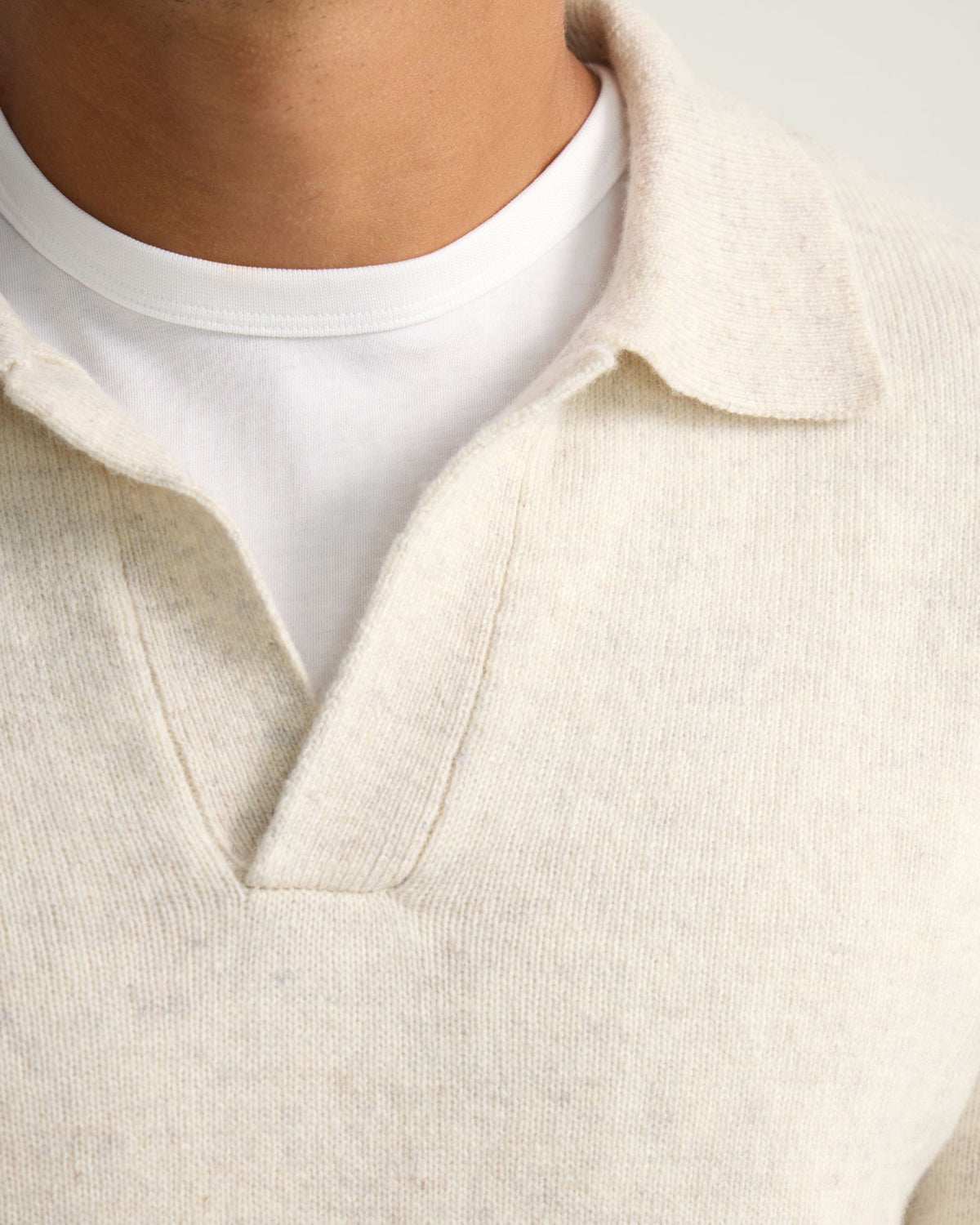 Rocco Polo Collar Wool Knit MENS KNITWEAR