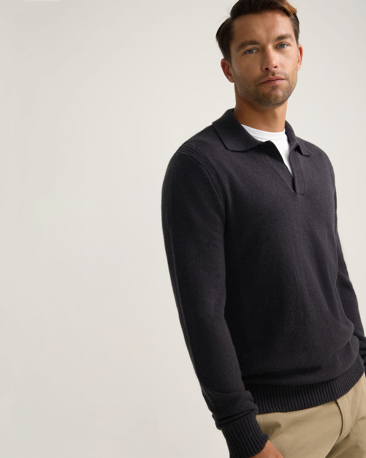Rocco Polo Collar Wool Knit MENS KNITWEAR
