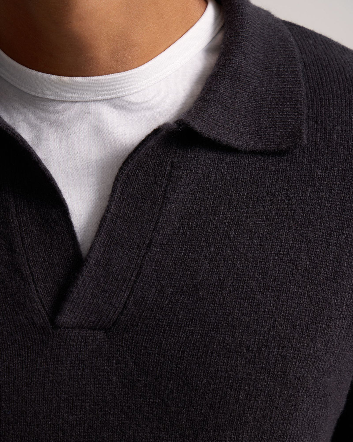 Rocco Polo Collar Wool Knit MENS KNITWEAR