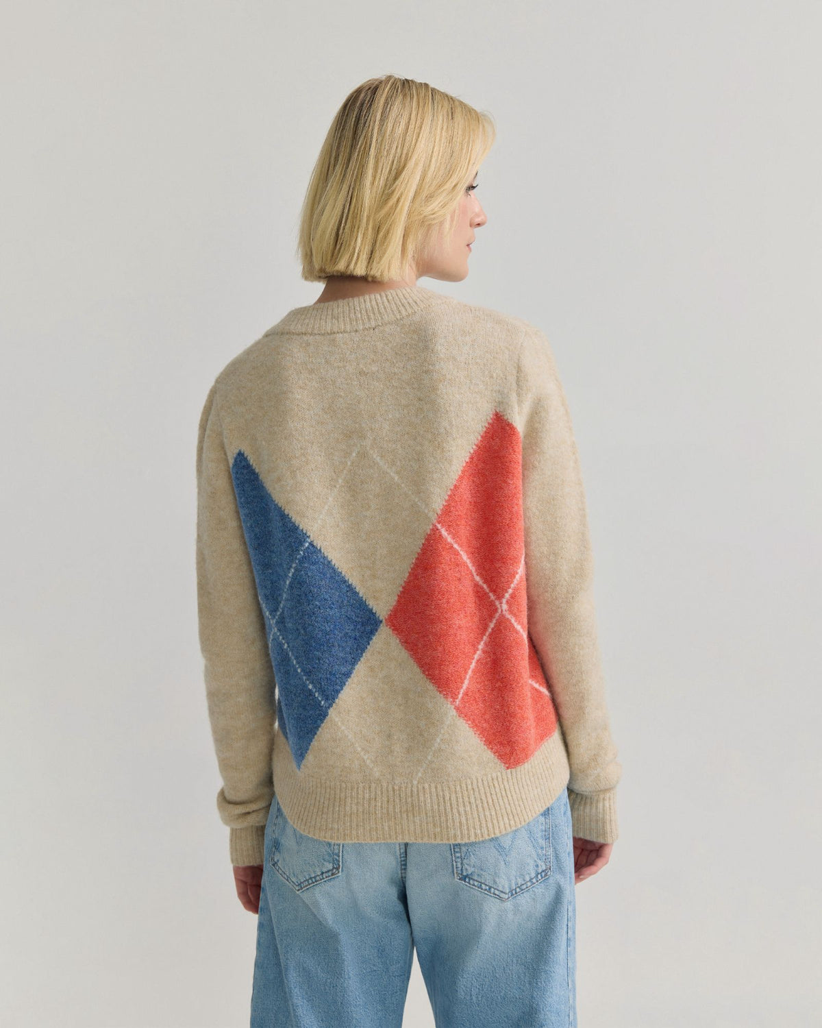 Chelsea Argyle Knit WOMENS KNITWEAR