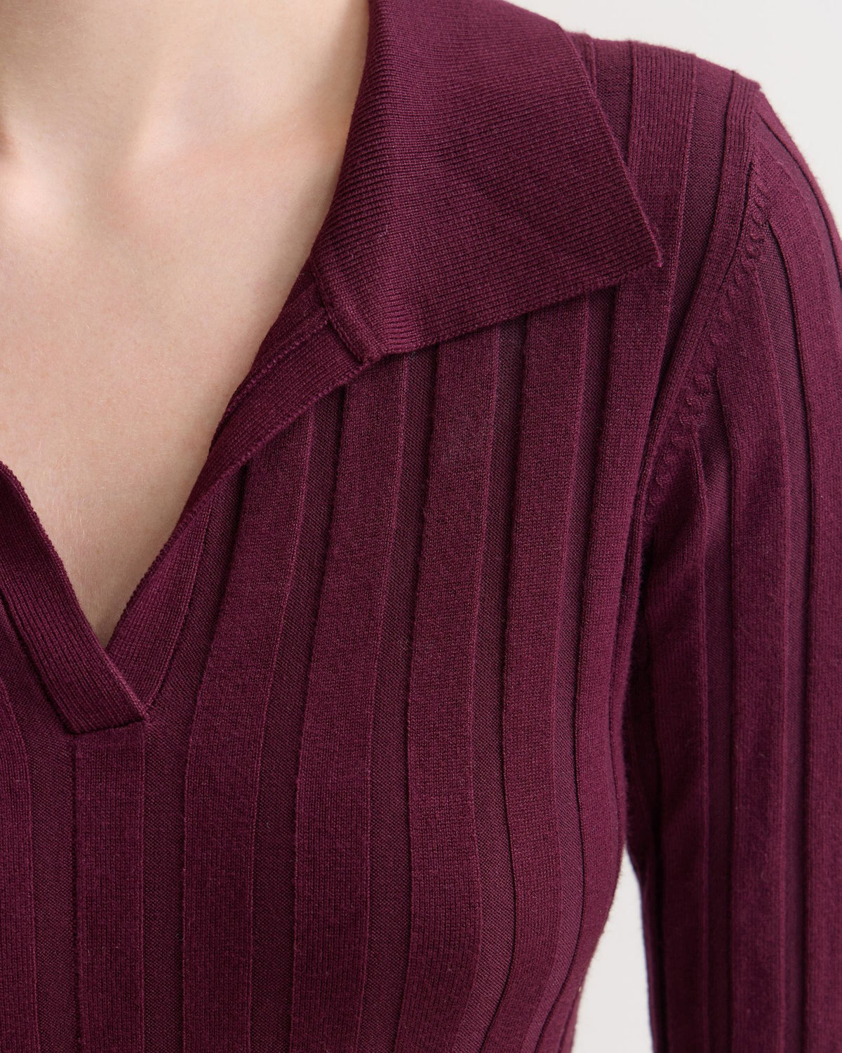 Dakota Knitted Polo Collar Dress WOMENS DRESSES