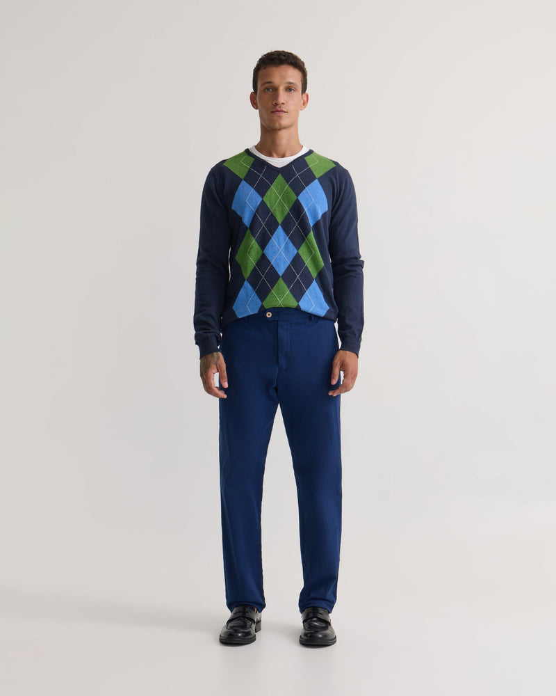 Duncan Argyle Knit MENS KNITWEAR