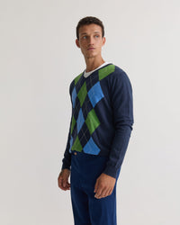 Duncan Argyle Knit MENS KNITWEAR