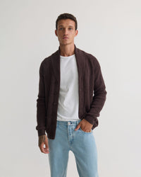 Caleb Wool Cardigan MENS KNITWEAR
