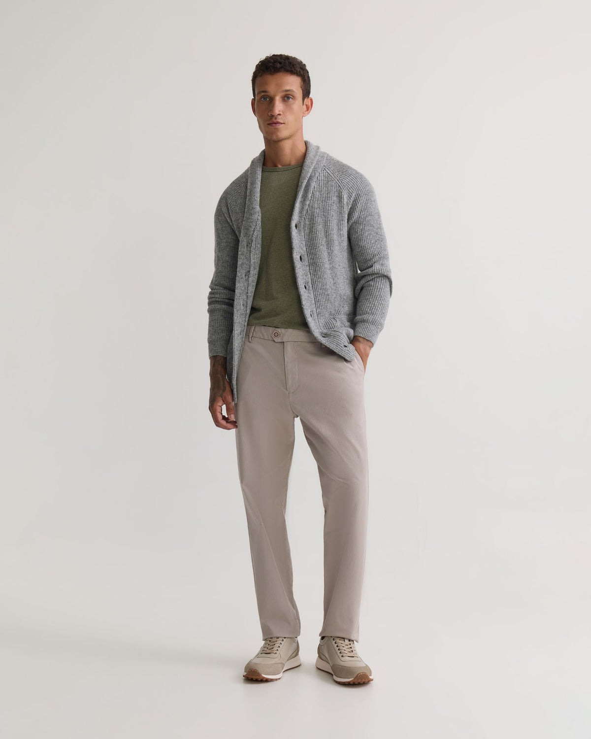 Caleb Wool Cardigan MENS KNITWEAR