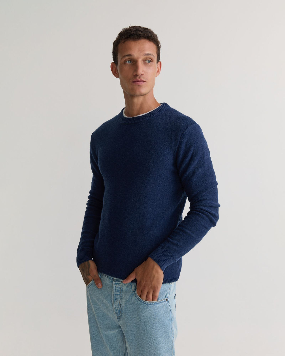 Maverick Wool Crew Neck MENS KNITWEAR