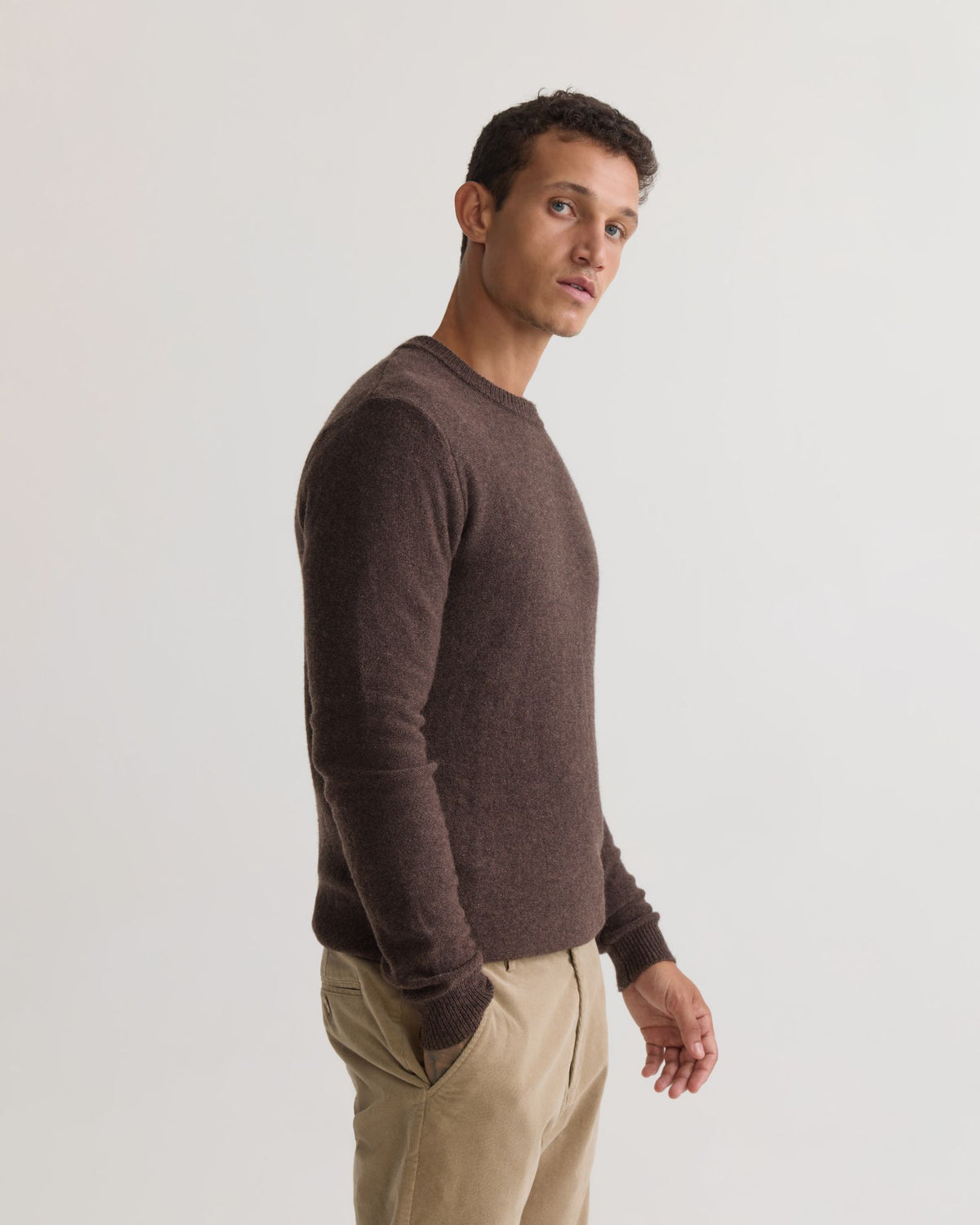 Maverick Wool Crew Neck MENS KNITWEAR