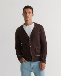 Diego Cotton Cardigan MENS KNITWEAR