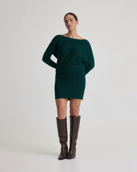 Juliette Knitted Rib Dress WOMENS DRESSES