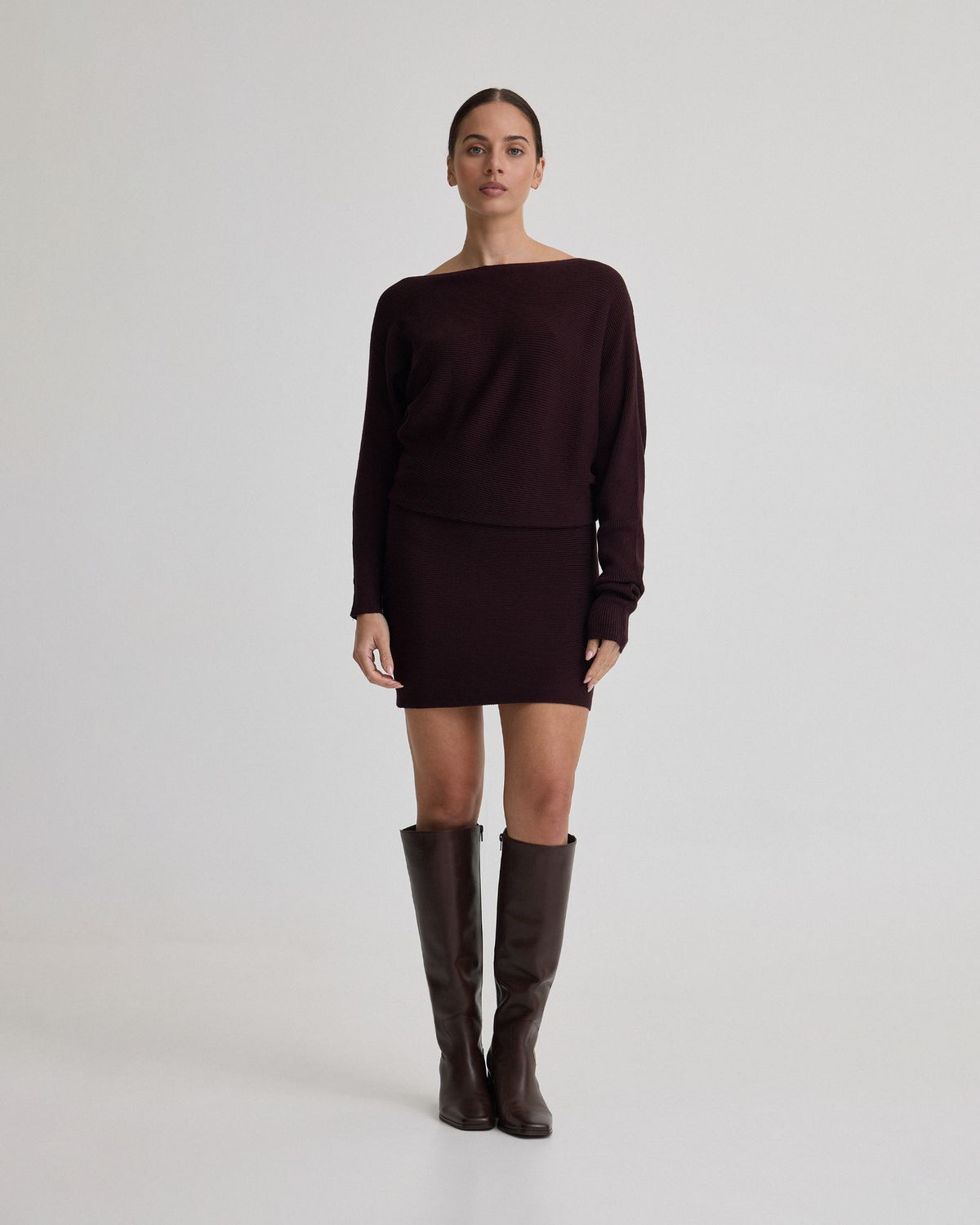 Juliette Knitted Rib Dress WOMENS DRESSES