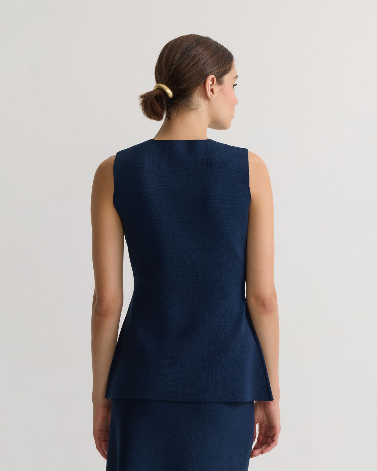 Drew Knitted Long Waistcoat WOMENS KNITWEAR