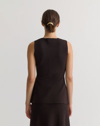 Drew Knitted Long Waistcoat WOMENS KNITWEAR