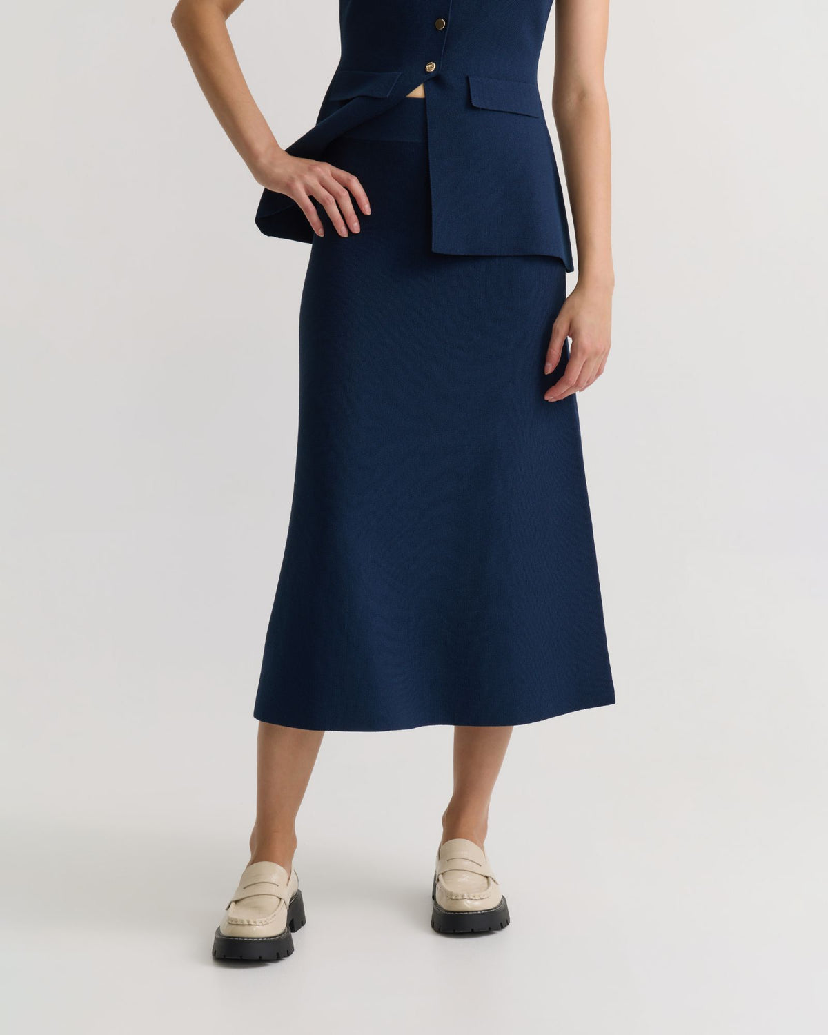 Gracie Knitted Midi Skirt WOMENS SKIRTS