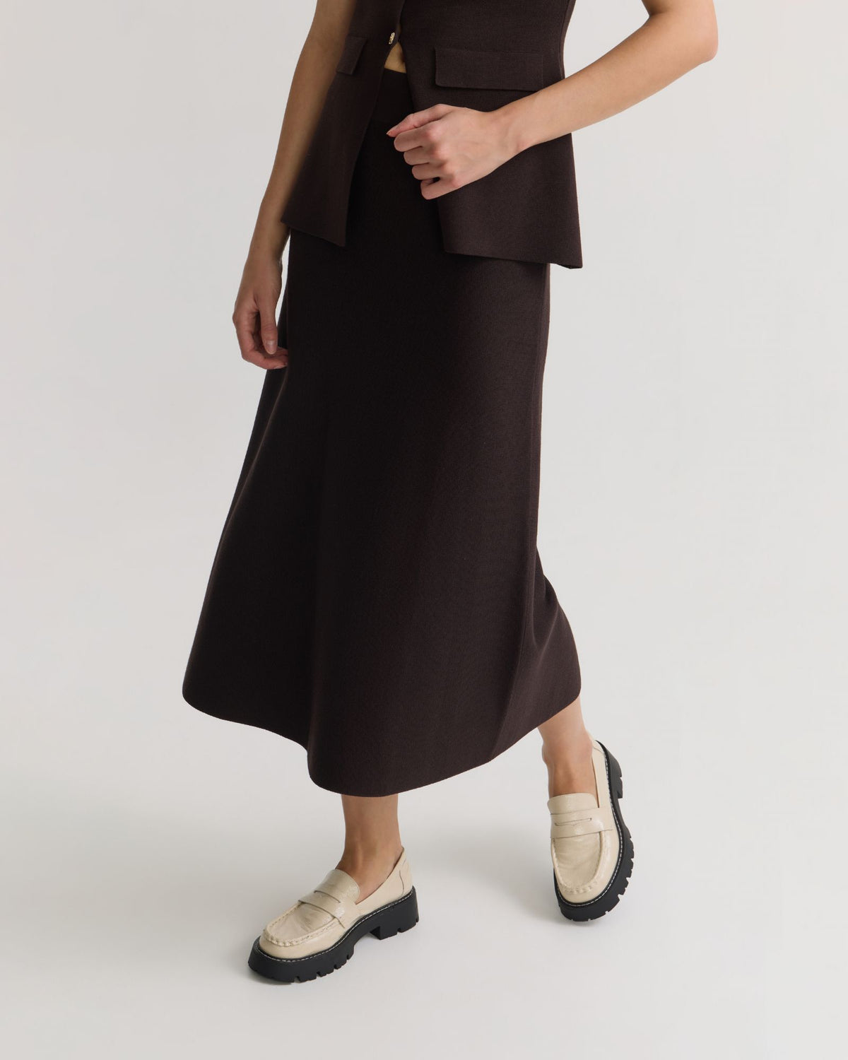 Gracie Knitted Midi Skirt WOMENS SKIRTS