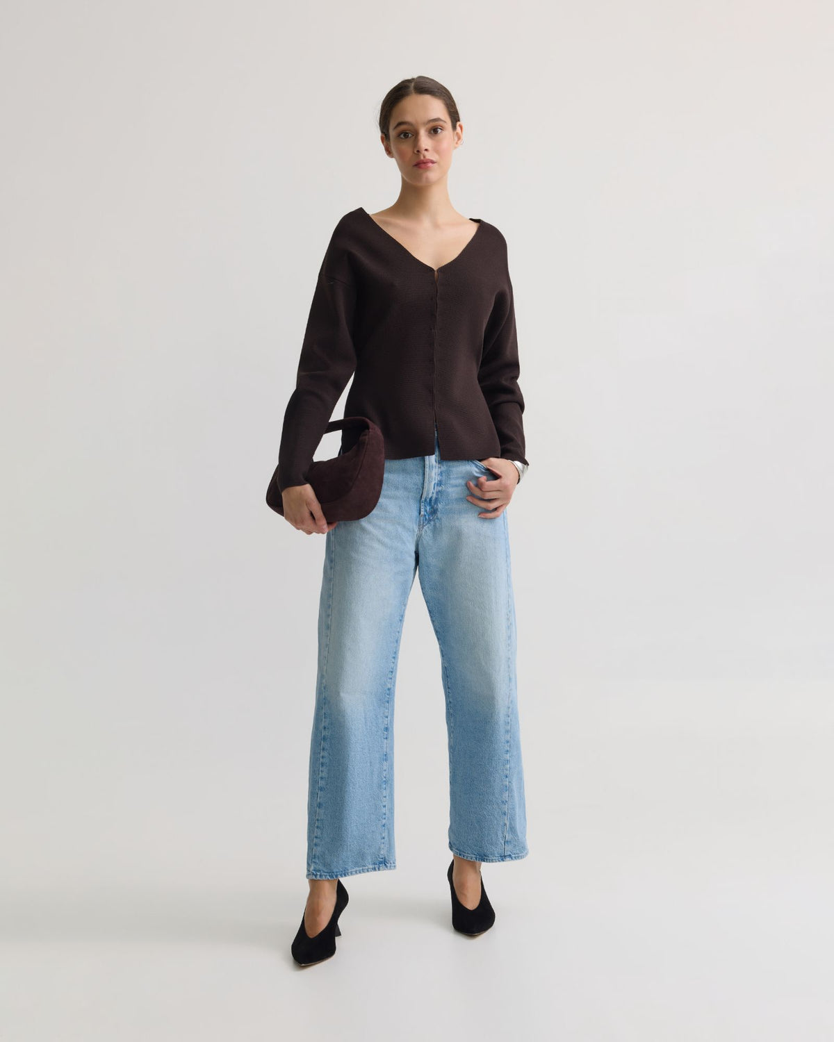 Carmen Sculptured Cardigan WOMENS KNITWEAR