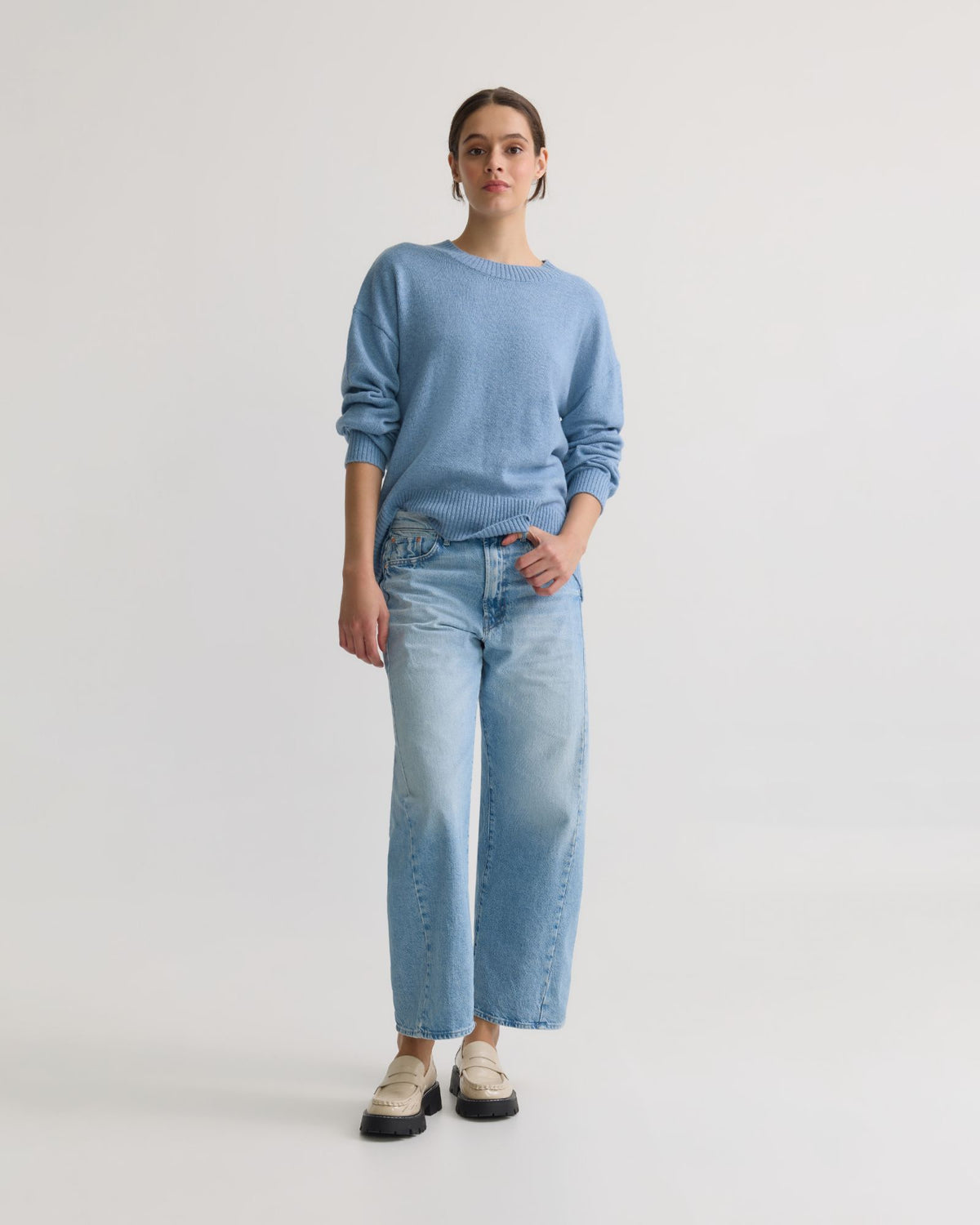 Toni Cashmere Blend Crew Neck WOMENS KNITWEAR