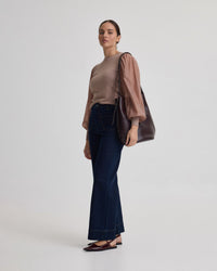 Alice Contrast Sleeve Knit WOMENS KNITWEAR