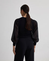 Alice Contrast Sleeve Knit WOMENS KNITWEAR