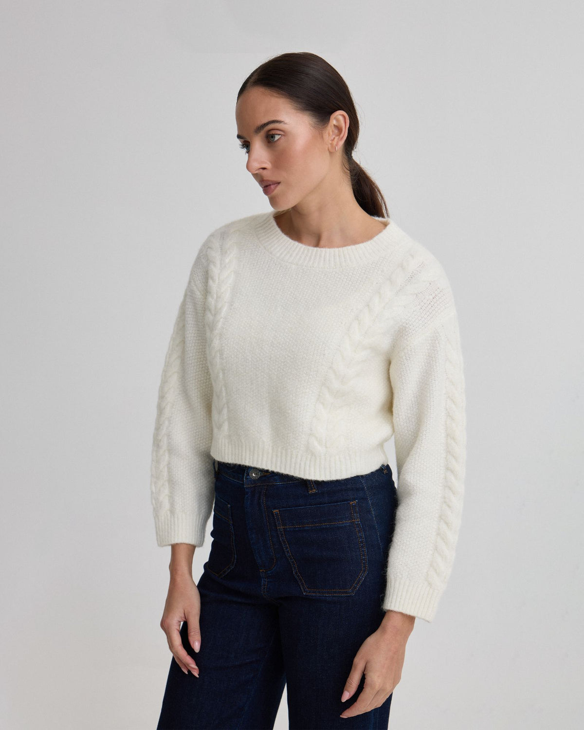 Carla Cable Knit WOMENS KNITWEAR