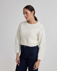 Carla Cable Knit WOMENS KNITWEAR