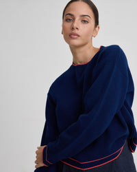 Harper Contrast Trim Knit WOMENS KNITWEAR