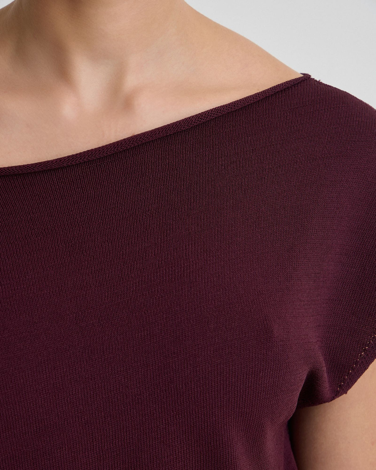 Jaya Knitted Drape Top WOMENS KNITWEAR