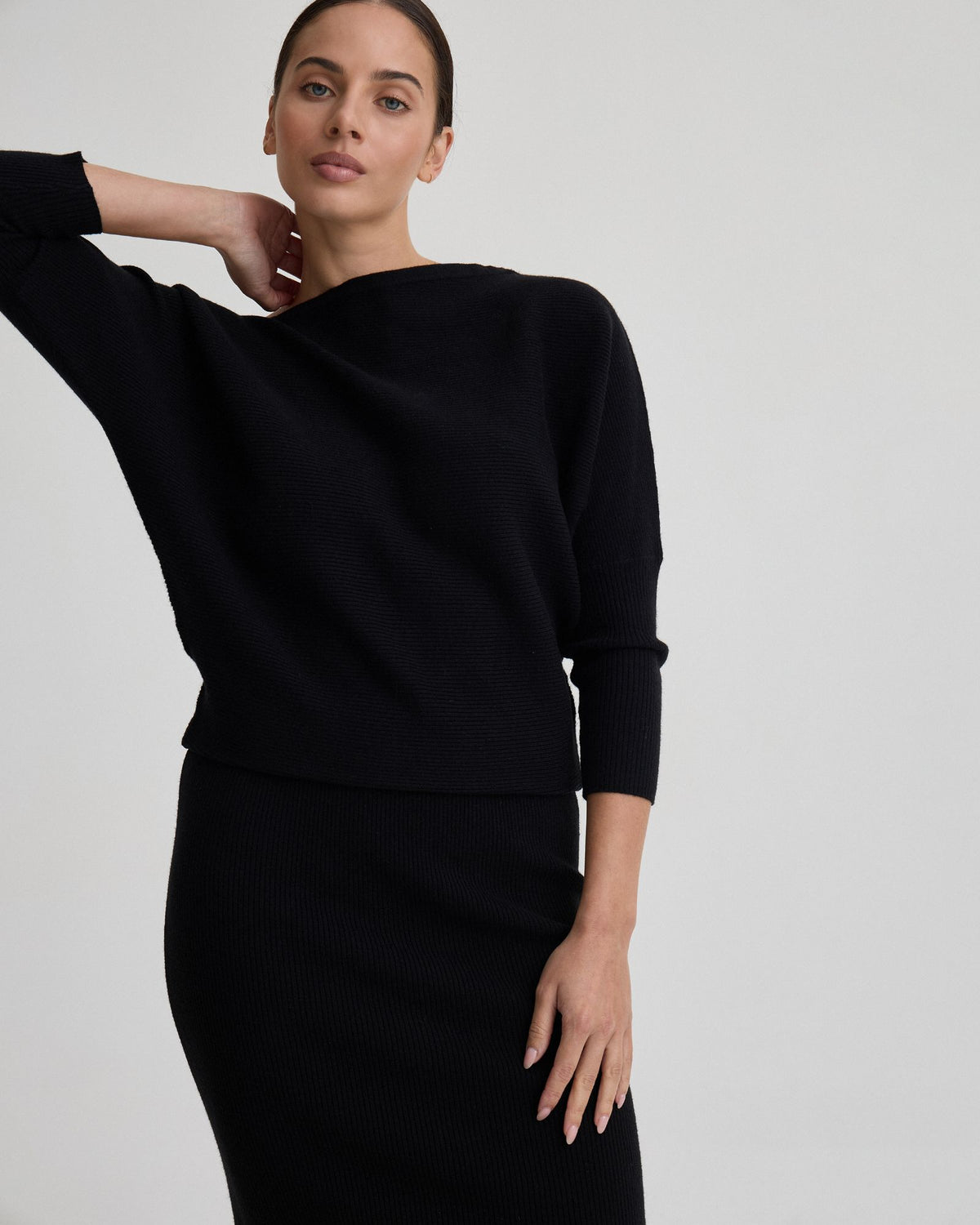 Emma Off Shoulder Knit Dress - Available ~ 1-2 weeks WOMENS DRESSES