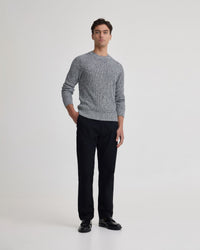Jamie Cotton Crew Neck MENS KNITWEAR