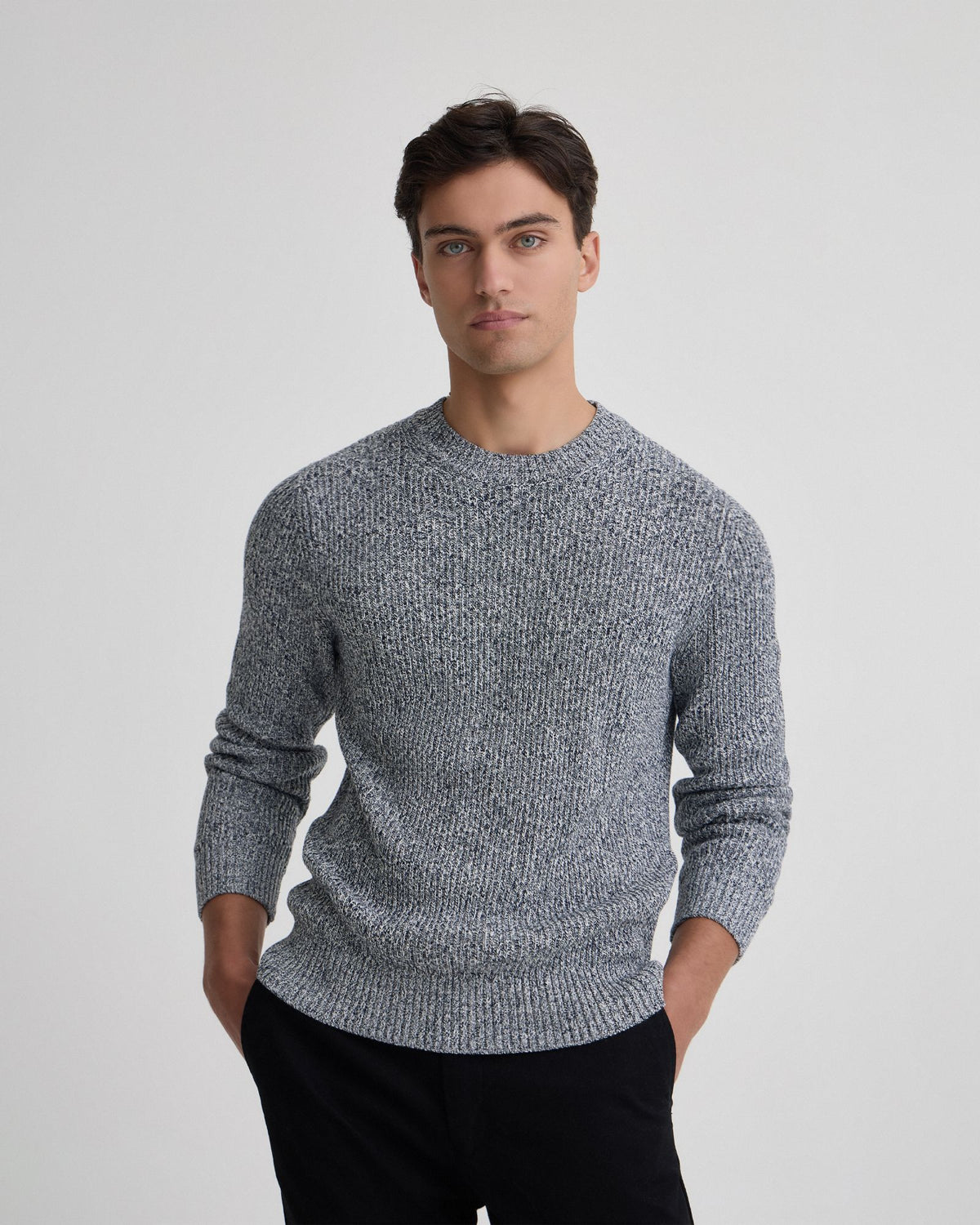 Jamie Cotton Crew Neck MENS KNITWEAR