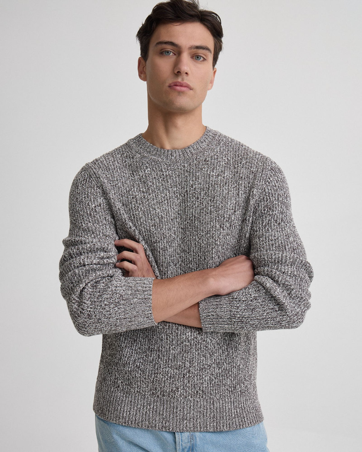 Jamie Cotton Crew Neck MENS KNITWEAR