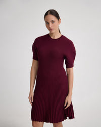 Florence Knitted Pleat Dress WOMENS DRESSES