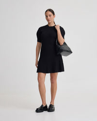 Florence Knitted Pleat Dress WOMENS DRESSES