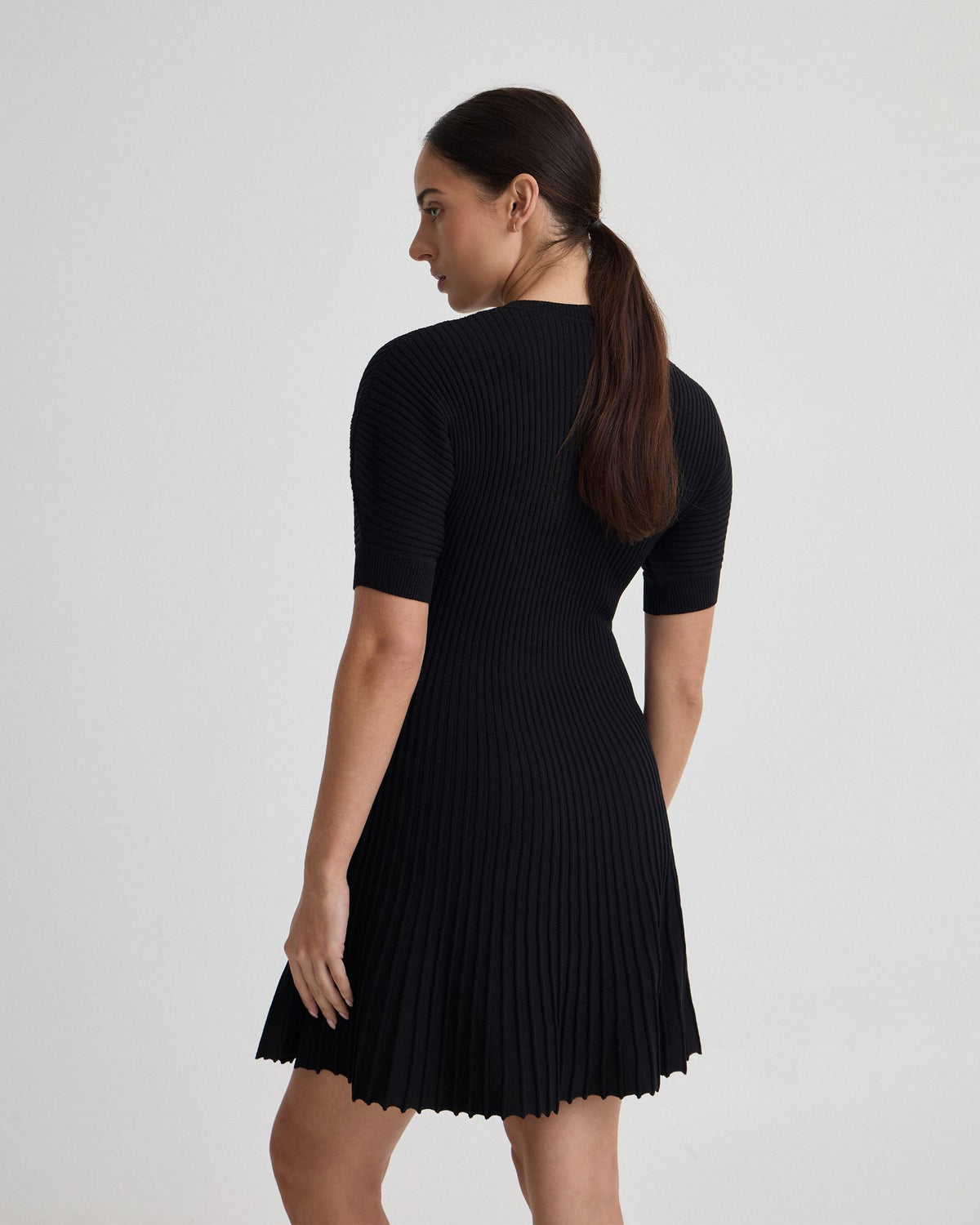 Florence Knitted Pleat Dress WOMENS DRESSES