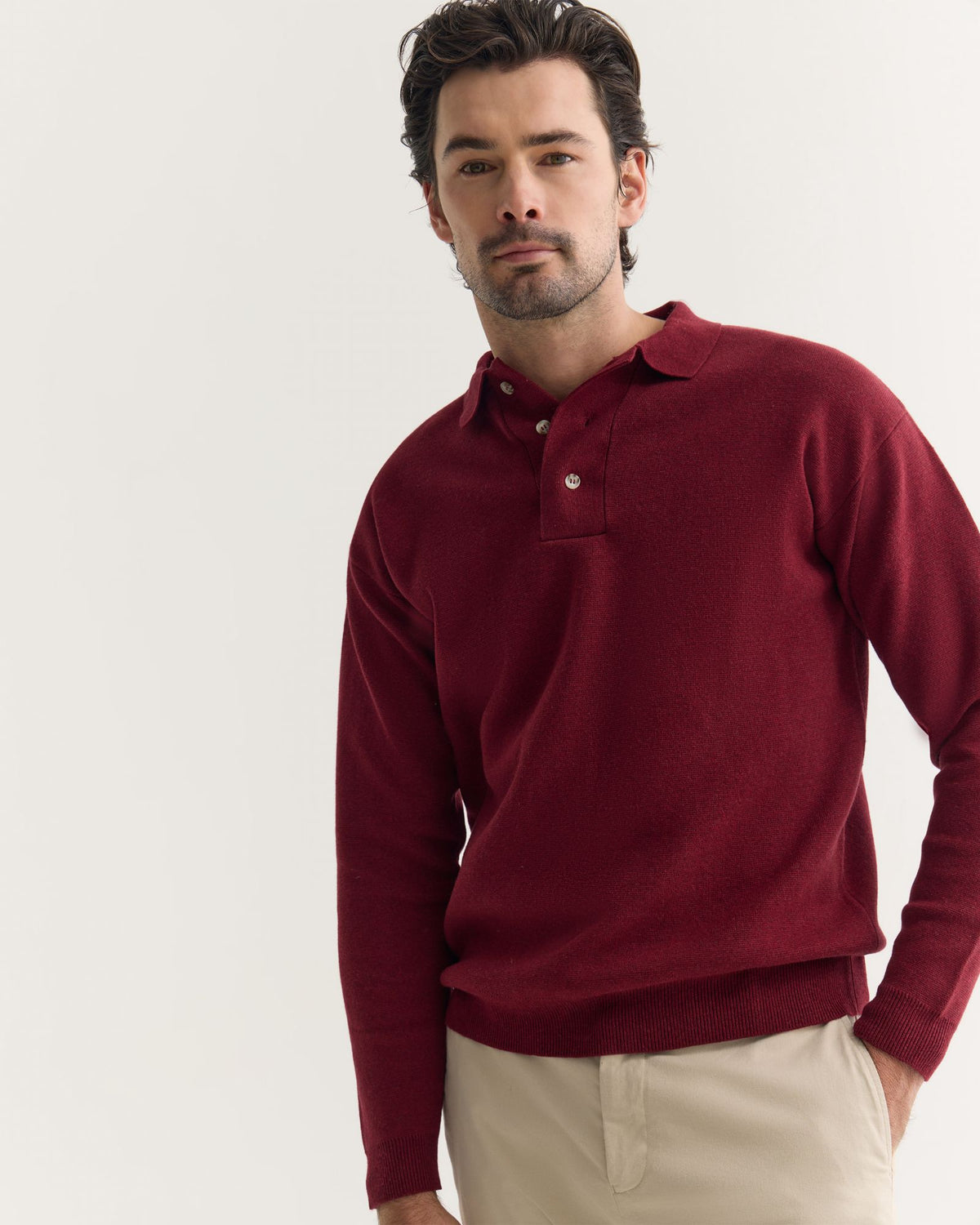 Jett Knitted Polo MENS KNITWEAR
