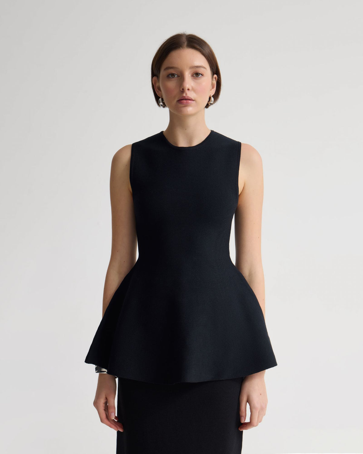 Margotknitted Peplum Top WOMENS KNITWEAR