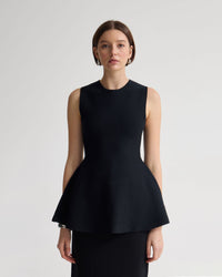 Margotknitted Peplum Top WOMENS KNITWEAR