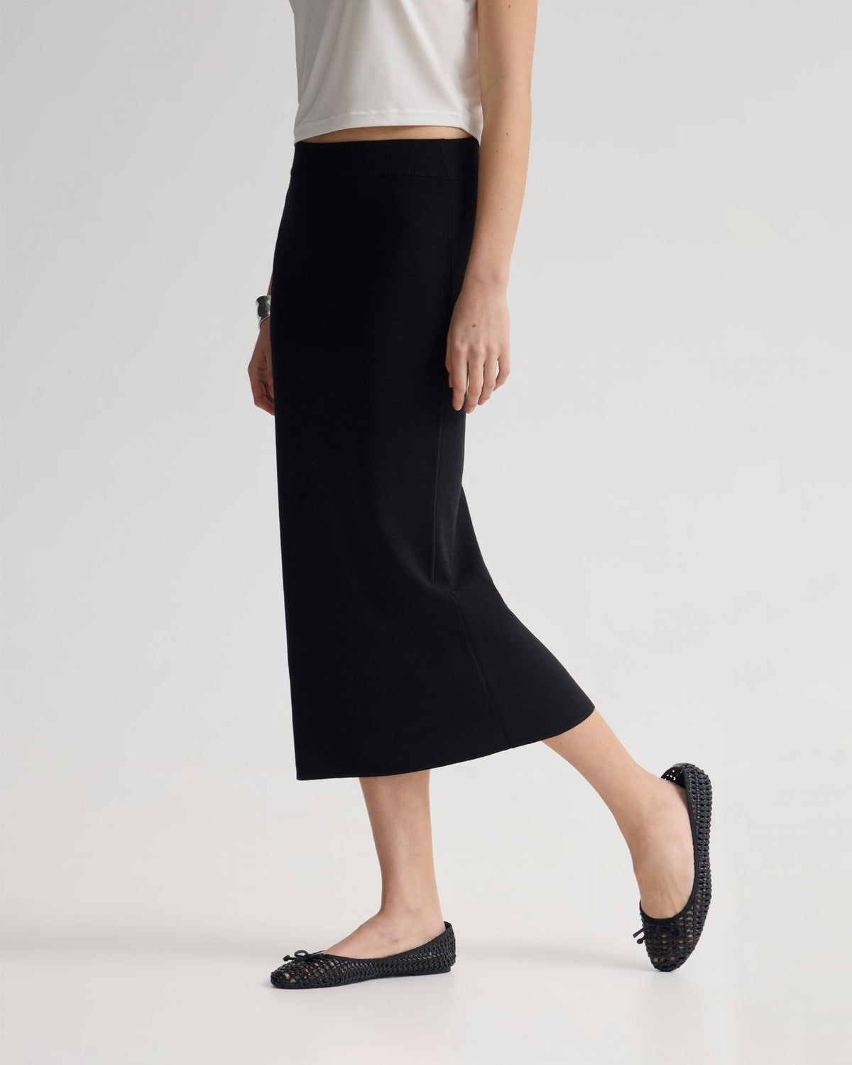 Mila Knitted Pencil Skirt WOMENS SKIRTS