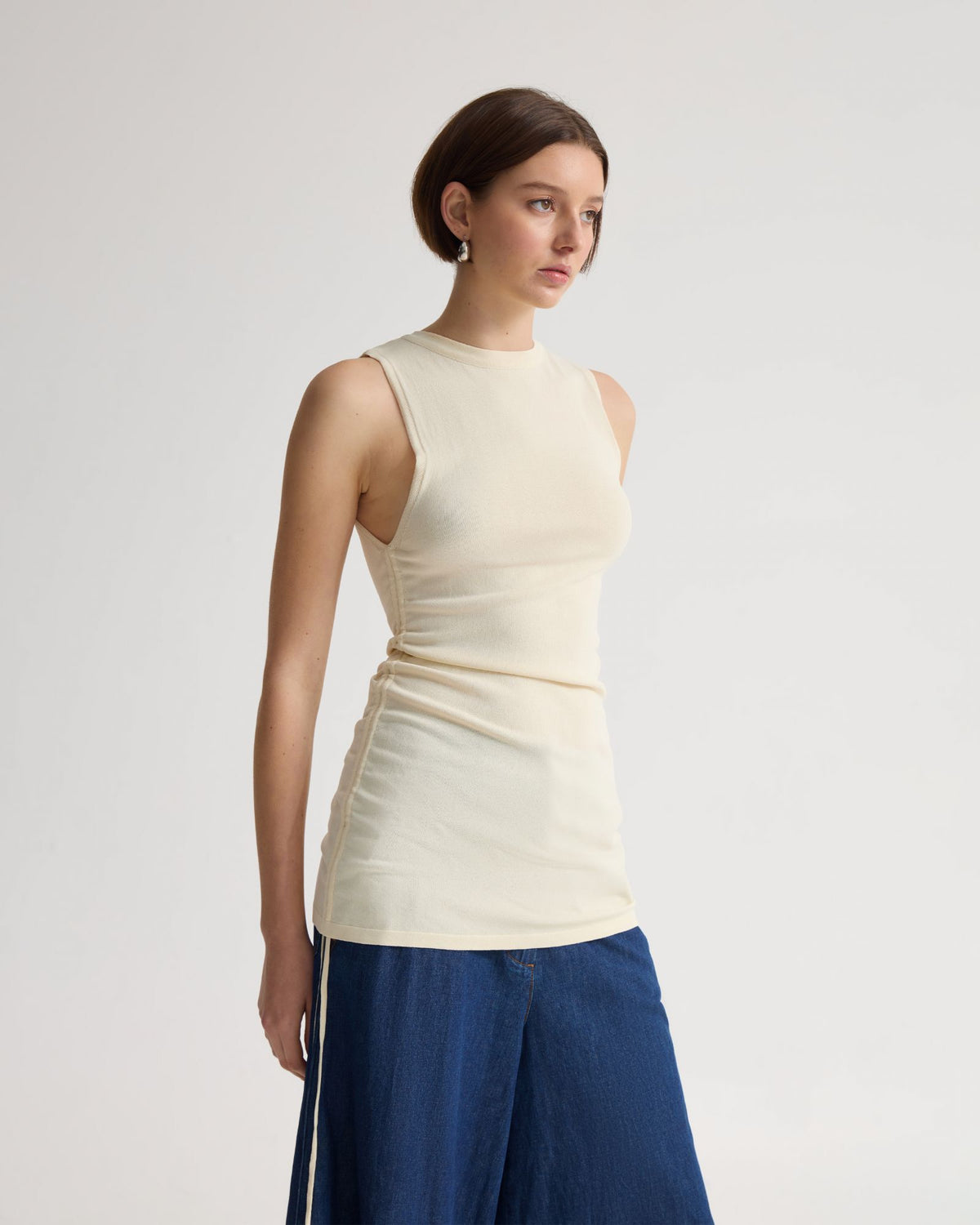 April Drawstring Knitted Top WOMENS KNITWEAR